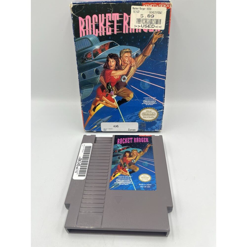 Rocket Ranger Nintendo NES ~ In Original Box! ~ Works Great! ~ Fast Shipping! - Picture 2 of 13